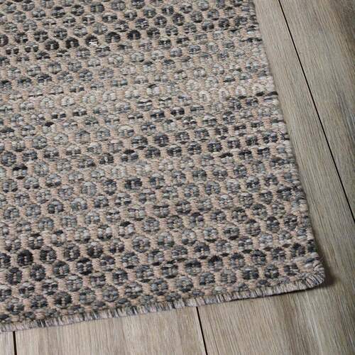 Braid Hive Rug - Denim