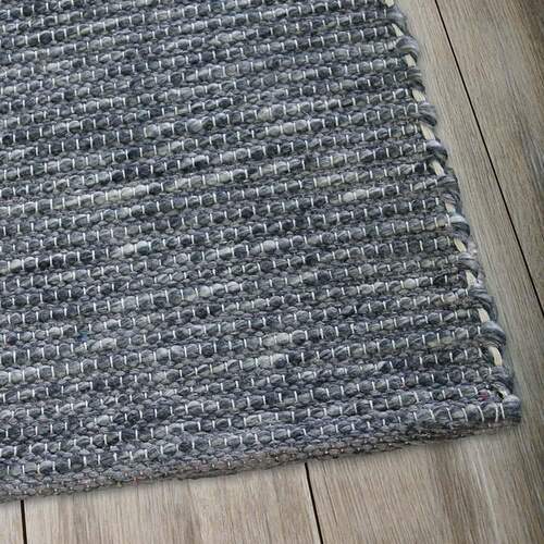 Xylo Rug - Natural / Denim Grey